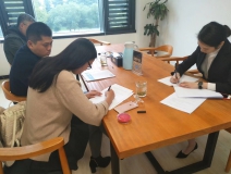 熱烈祝賀陳總一行簽約創(chuàng)綠家無錫市區(qū)級代理!