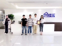 熱烈祝賀馮總、李總、龔總簽約創(chuàng)綠家清遠(yuǎn)市區(qū)級(jí)代理！