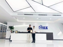 熱烈祝賀劉總簽約創(chuàng)綠家安康市區(qū)級代理！