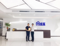 熱烈祝賀馬總夫婦簽約創綠家揚州市區級代理!