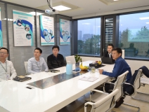 熱烈歡迎杭州上城區科技局領導蒞臨創綠家指導！