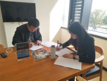 熱烈祝賀張總簽約創(chuàng)綠家江西省市級代理!